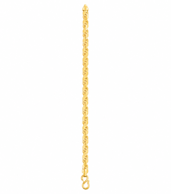 22K Gold Leaf-Linked Heritage Bracelet