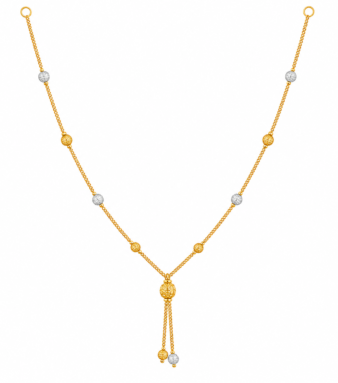 22K Gold Imperial Dual-Tone Tokyo Tassel Chain