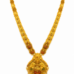 22K Gold Antique Lakshmi Devi Haram