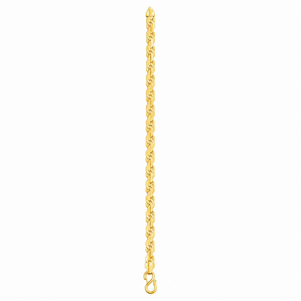 22K Gold Leaf-Linked Heritage Bracelet