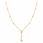 22K Gold Tokyo Aurora Dual-Bead Drop Chain