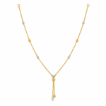 22K Gold Dual-Bead Tokyo Drop Chain