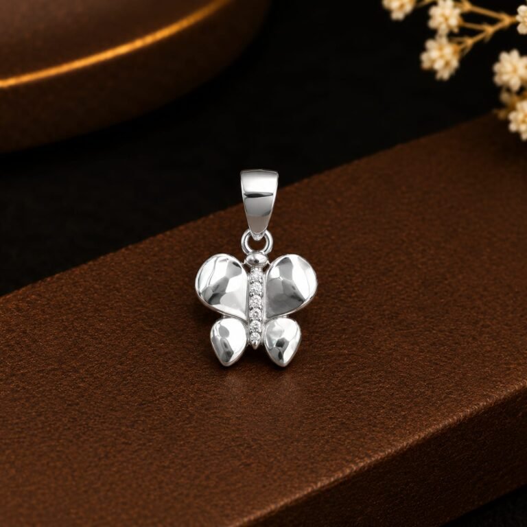 92.5 Silver Butterfly Pendant