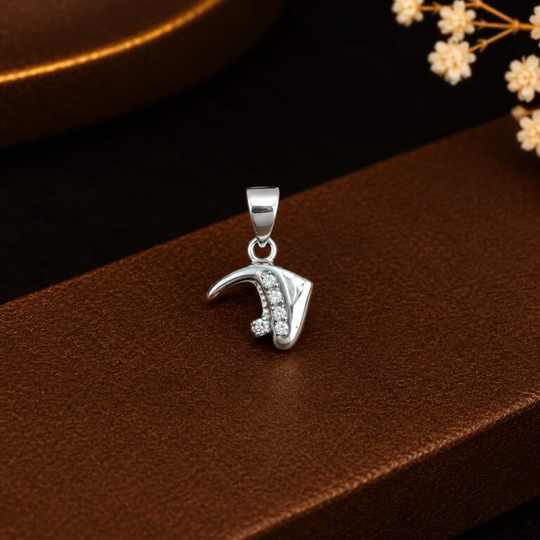 92.5 Silver Contemporary Pendant